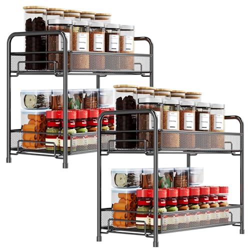 Spice Rack Organizer for Countertop 2 Pack (2 Pack)