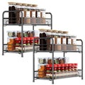 Spice Rack Organizer for Countertop 2 Pack (2 Pack)