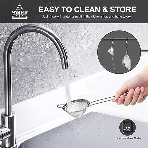 Fine Mesh Strainer 4PCS (7", 4.6", 3.15", 2.7" (4pcs))