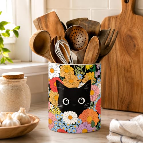 Cat Kitchen Utensil Holder