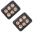 Small Baking Sheet Nonstick 9.45 X 7.09 Inch (9.5x7 inch Black)