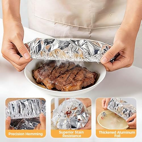 2026 New Reusable Aluminum Foil Food Covers