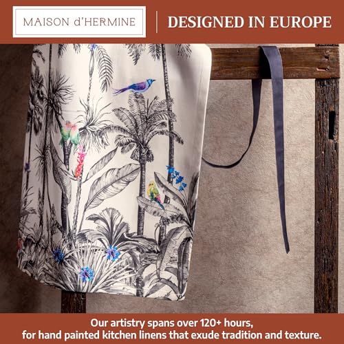 Aprons for women with Pocket 100% Cotton Pack of 1 (102 - Amazonia)