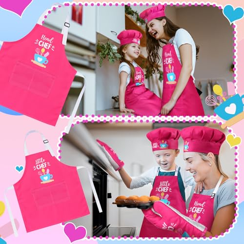8 Pcs Adults Kids Matching Kitchen Set