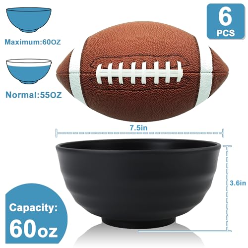 60oz Wheat Straw Bowls (Black / 60 Oz)