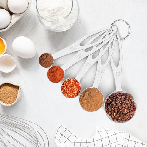 5pcs Measuring Spoon Set (5pcs-steel)