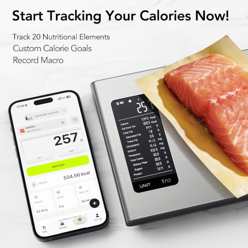 Smart Food Kitchen Scale with Nutritional Calculator (XX-Large)