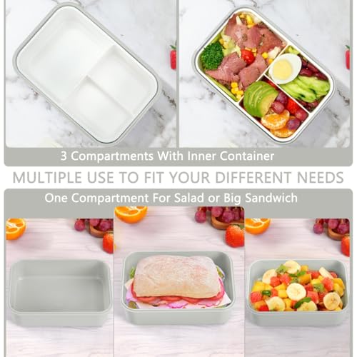Bento Boxes for Adults (White)