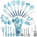 43Pcs Large Kitchen Utensils Set (Blue)