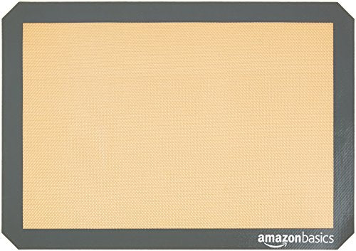 Silicone Rectangular Baking Mat (New Beige/Gray / 2-Pack)