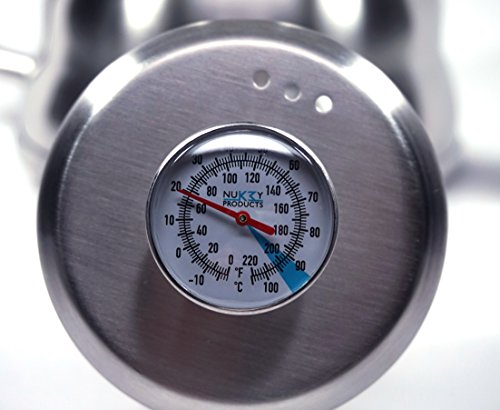 Pour Over Coffee Kettle with Thermometer 1.2L (1.3 Quarts)