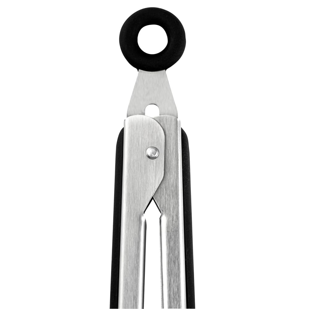 Black Stainless Steel Kitchen Tong Set (Set / Black)