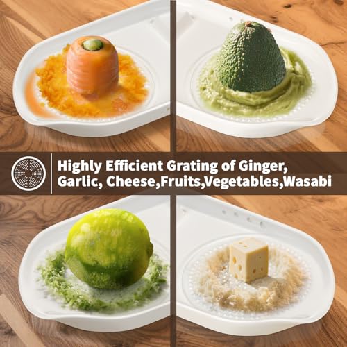 4 in 1 Ceramic Garlic Grater with Egg Cracker
