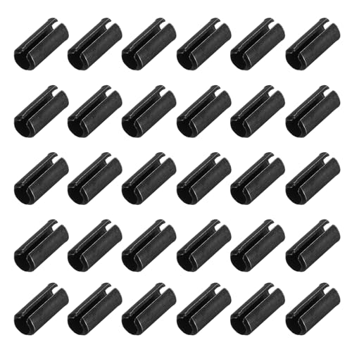 120Pcs Slotted Split Roll Pins 7 (7/50 Inch(3.5mm) Dia. 3/10 Inch(8mm) Length)