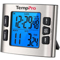 TM02 24H Kitchen Timer with Clock Mode & Dual Digital Timers