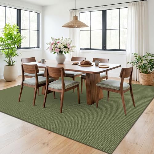 6x9 Dining Room Rugs (Olive Green/Earthy Green / 6' x 9' (Rectangular))