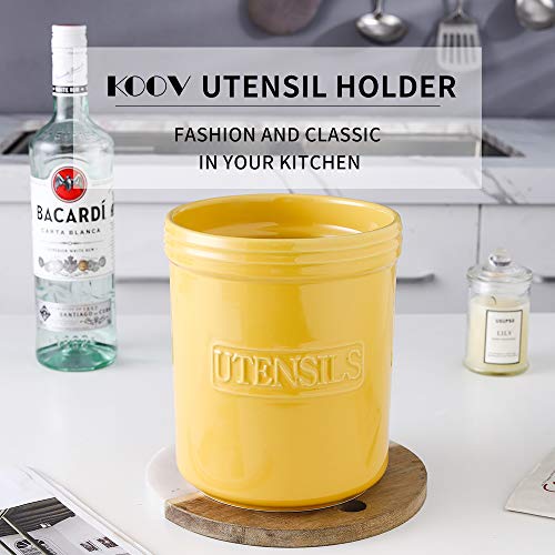 Cooking Utensil Holder (Yellow)