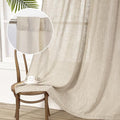 Ceiling Curtains for Living Room (50"W x 95"L (Pack of 2) / Taupe)