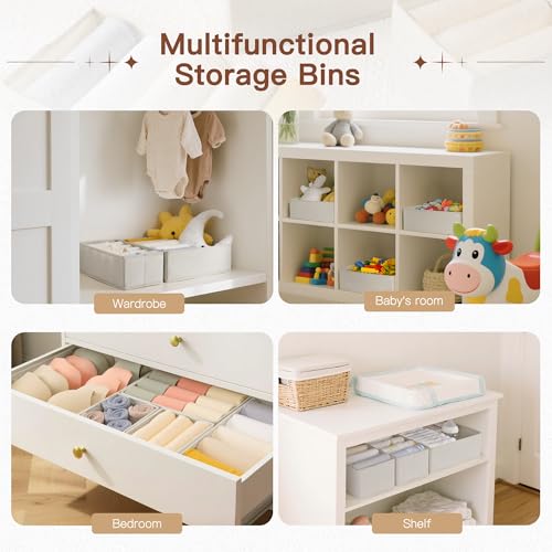 Drawer Organizer Clothes (Oatmeal / 10PACK)