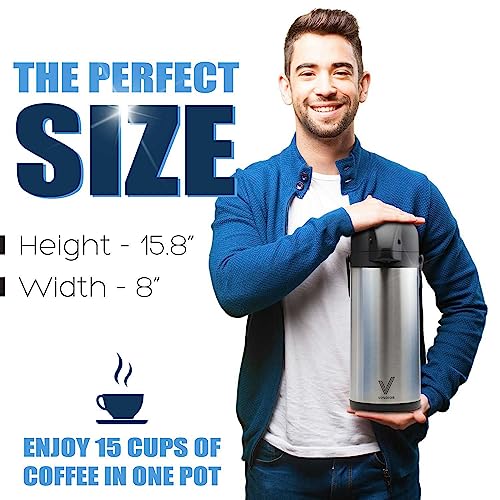 Coffee Carafe for Keeping Hot (101.4 Ounces / 1 Pack)
