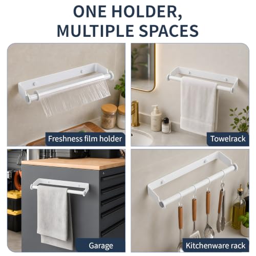 Under Cabinet Paper Towel Holder (White / 1 Pack)