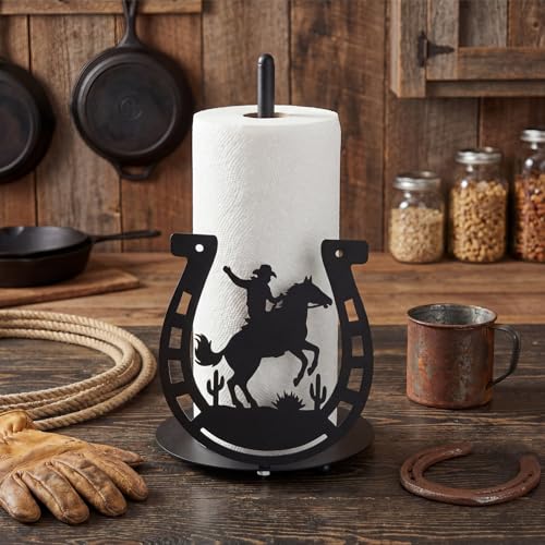 Horseshoe Western Paper Towel Holder (Horseshoe)