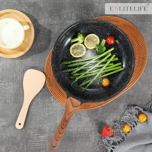Nonstick Ceramic Frying Pan Skillet (11" / Black)