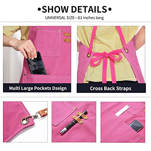 Apron for Women (Pink)