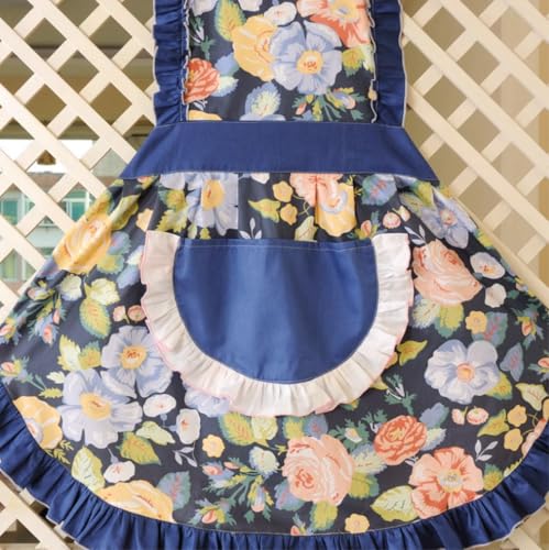 Womens Cooking Baking Apron (Dainty P)