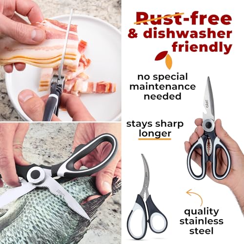 Kitchen Shears & Seafood Scissors Set