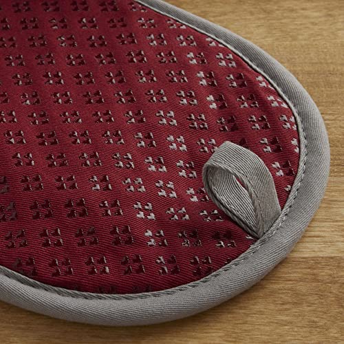 Asteroid Pot Holder 2 (Smoked Paprika Red)