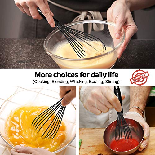 Silicone Whisk (7+9+11 in Black)