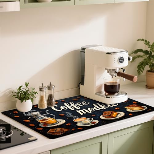 Coffee Mat 17"x32" (Coffee 2 / 1'5" x 2'8" (Rectangular))