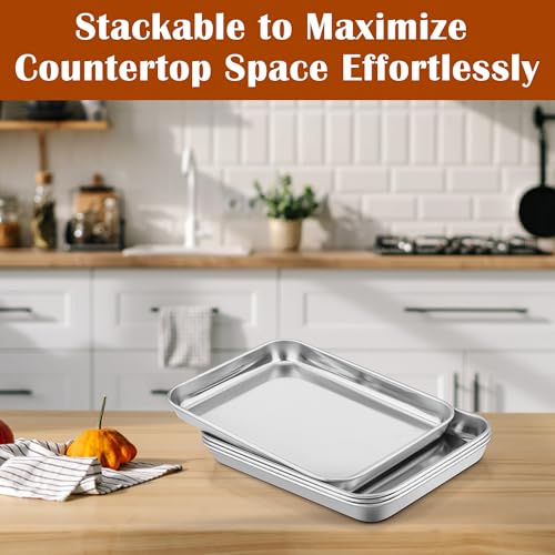 Small Baking Sheet with Wire Rack (10.5''x8.3'')