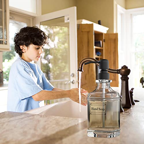 2 Pack Soap Dispenser (Black)