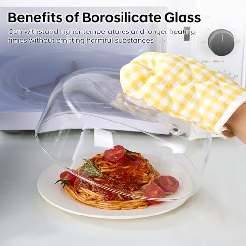 All Glass Microwave Cover (10 inch)