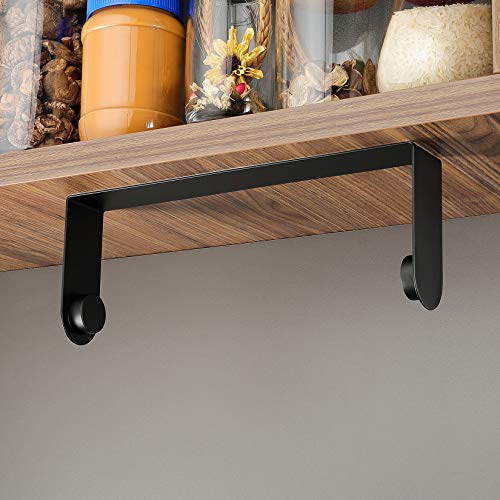 Black Paper Towel Holder (Black/Adhesive)