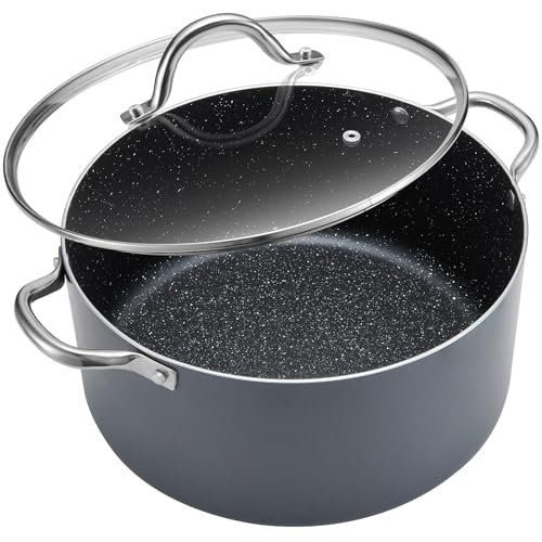 10 Quart Nonstick Stock Pot with Lid (10 Quarts)