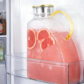 Glass Pitcher With Lid (128 Ounces)