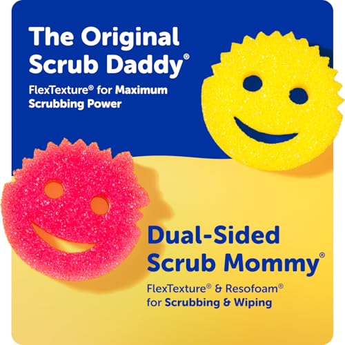 Scrub Mommy Kitchen Sponges (3 Count (Pack of 1) / Exclusive Scrub Mommy)