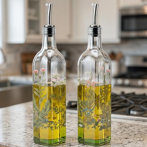 Decorative Olive Oil Dispenser Set