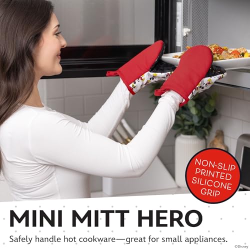 Disney Mickey & Minnie Mini Oven Mitts (Mickey & Minnie (Red))
