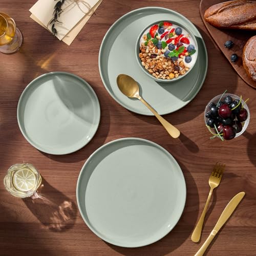 Plates and Bowls Sets (Sage Green / Service for 2)
