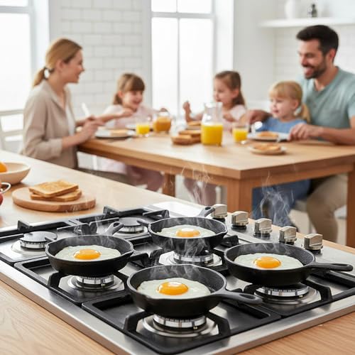 4 Pack Mini Cast Iron Skillet