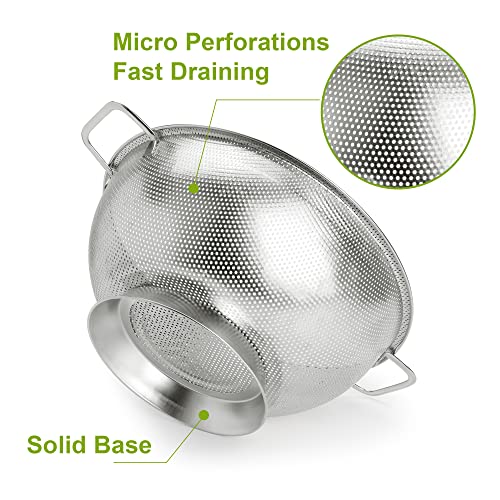 Colander Stainless Steel 5 (5QT)