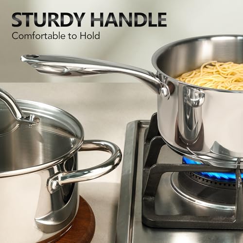 Saucepan Set 6pc (1+2+3.1QT)
