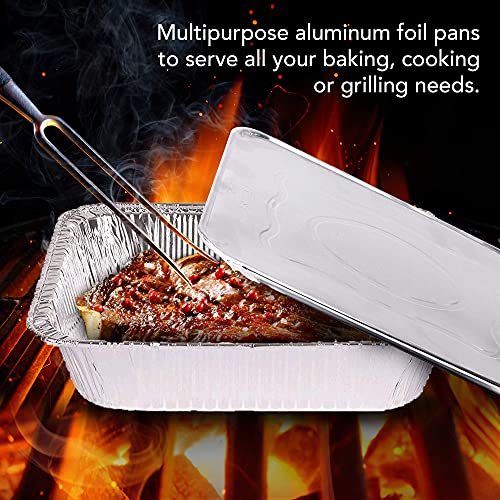 9x13 Aluminum Trays with Lids