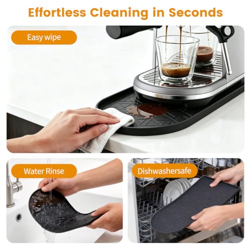 Silicone Coffee Mat (black)