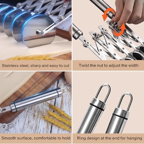 5 Wheel Pastry Cutter