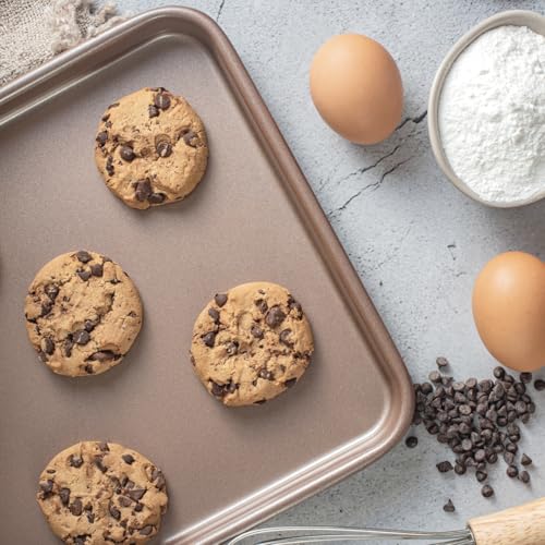 9 x 13 inch Nonstick Quarter Sheet Pan 2 (13'' Sheet Pan 2-Pack)